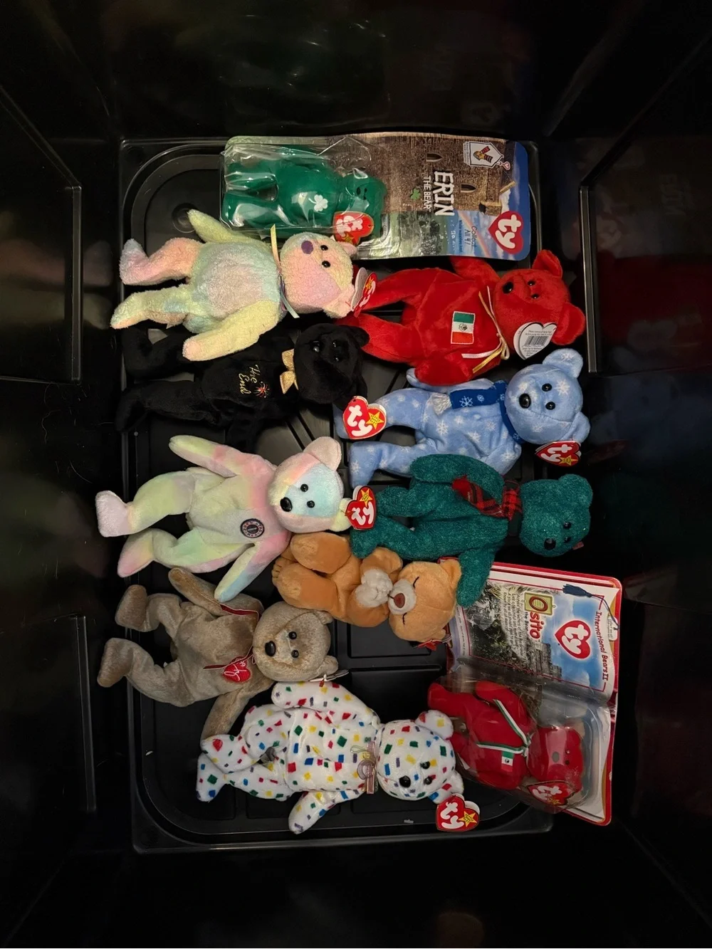 Vintage TY Beanie Baby Bear Lot w/ Tags